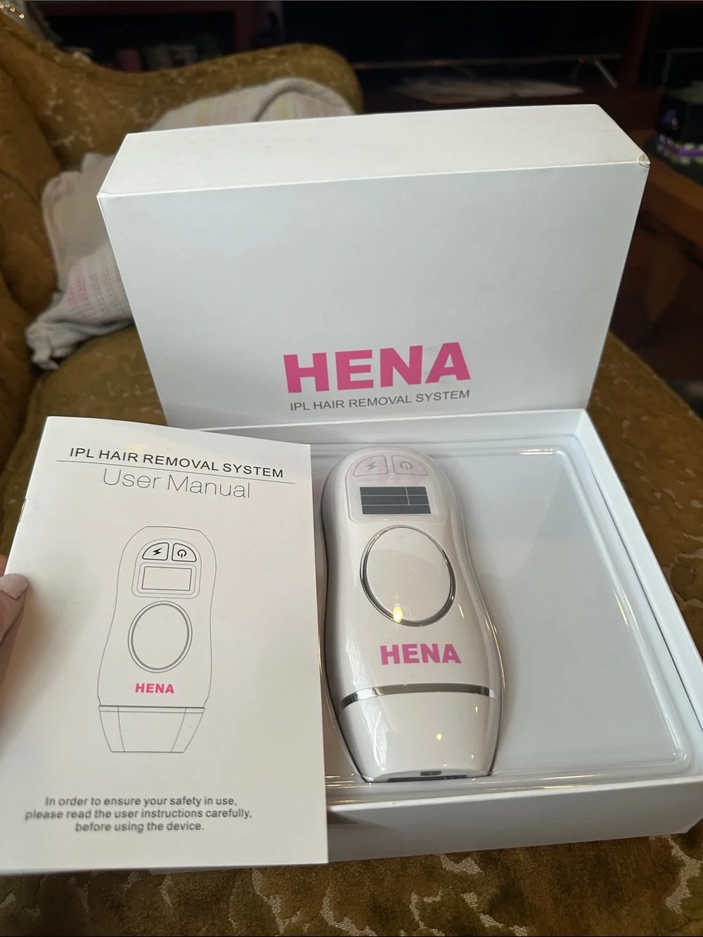 IPL Hair Removal System — White